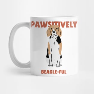 Pawsitively Beagle-ful Mug